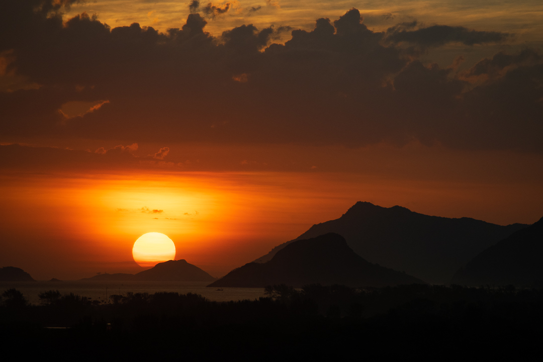 Pôr do Sol no Rio de Janeiro