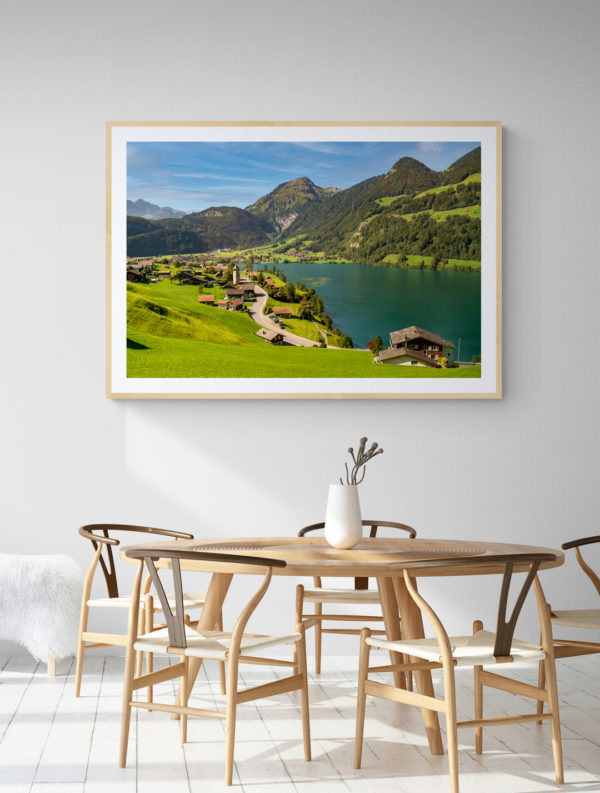 Quadro Lago Lungern - Suíça