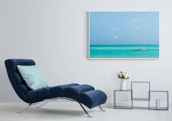 Quadro Mar Azul