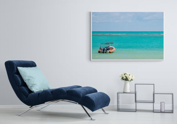 Quadro Mar Azul - Praia de Antunes