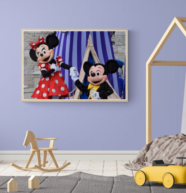 Quadro Mickey e Minie