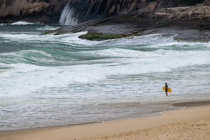 Body Border Entrando no Mar